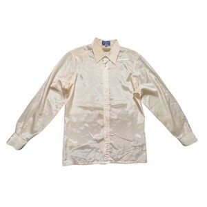 Givenchy Monogram Cream Silk Blouse